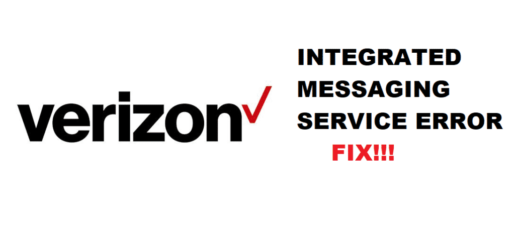 we were unable to connect your device to synchronize with verizon integrated messaging service