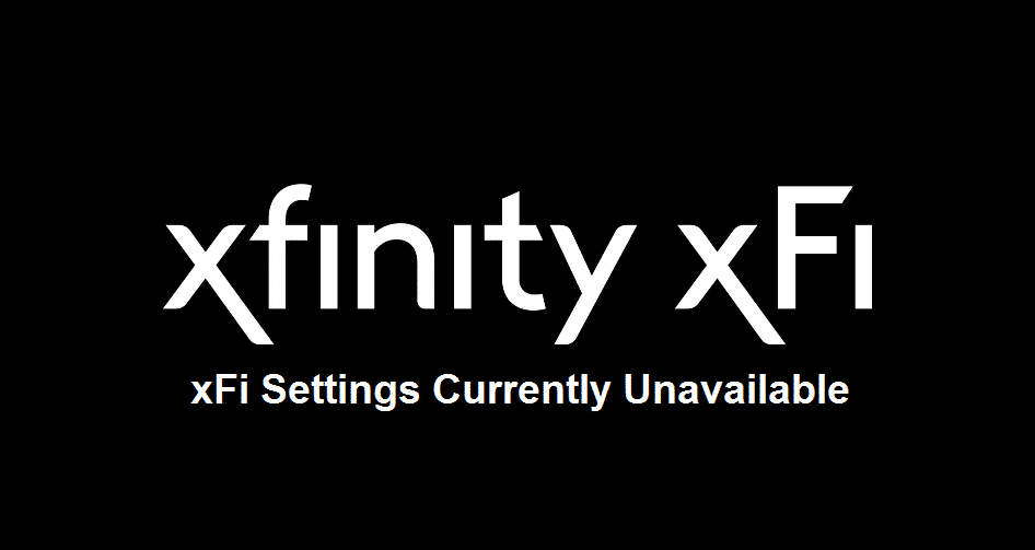 xfi settings currently unavailable