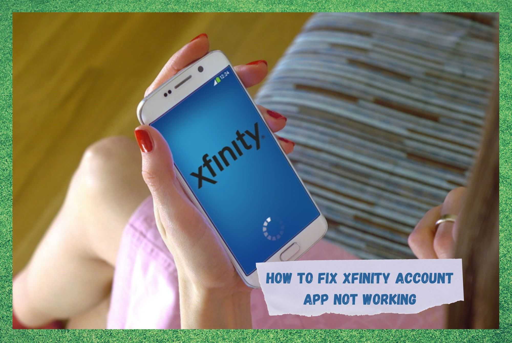 Xfinity My Account App Not Working