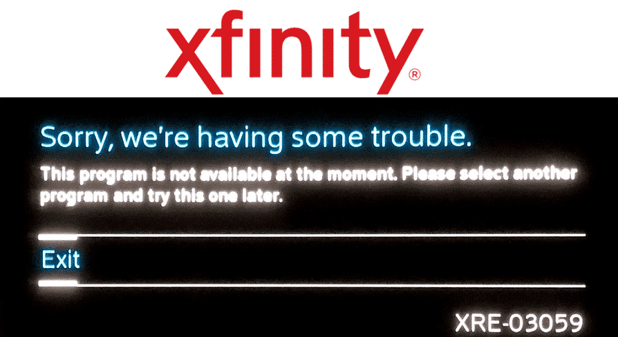 xfinity xre-03059