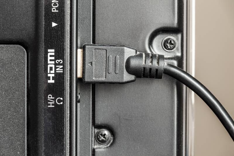 Check The Condition Of The HDMI Connector