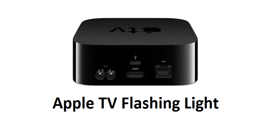 apple tv flashing light