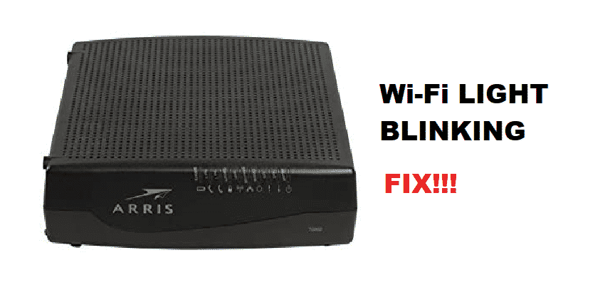 xfinity router flashing green