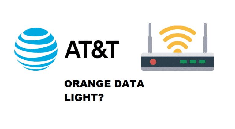 Orange Data Light On AT&T Router: What Does It Mean? - Internet Access