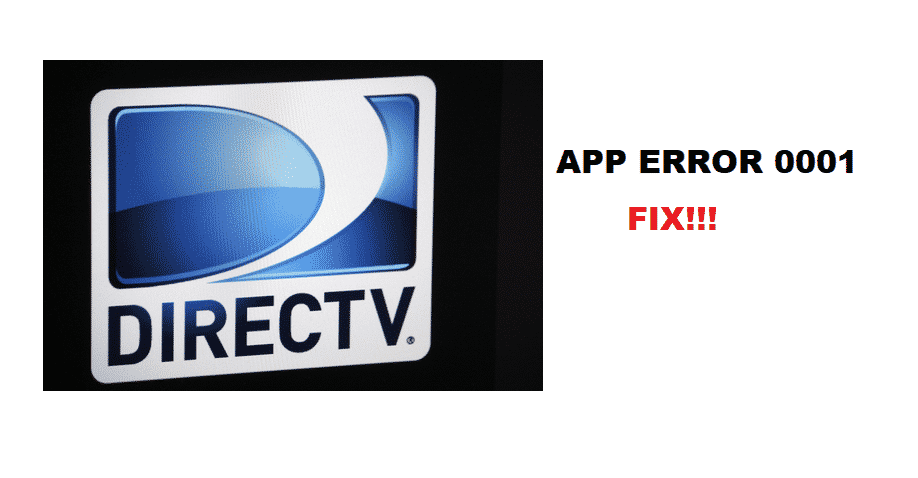 directv app error 0001