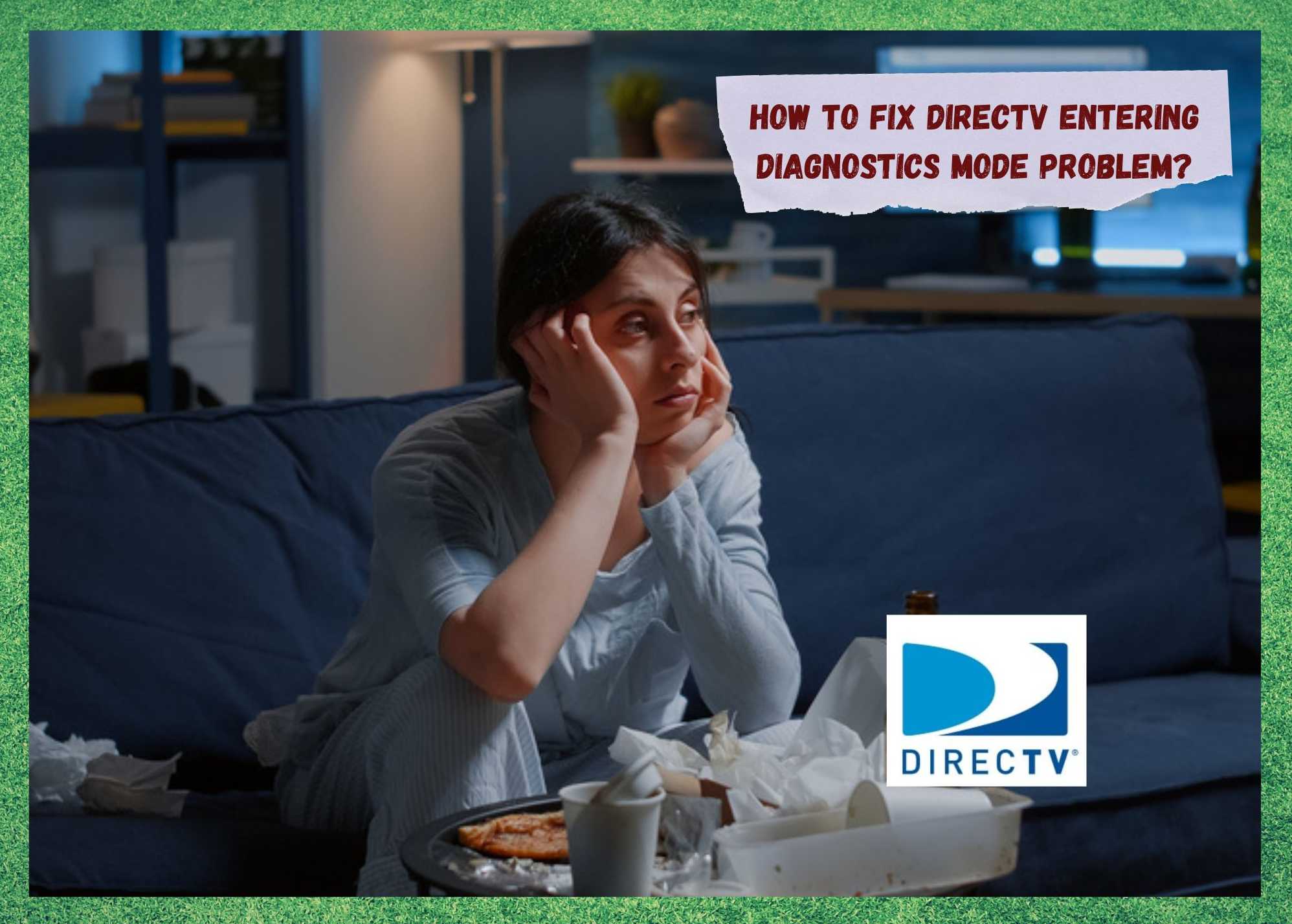 DirecTV Entering Diagnostics Mode