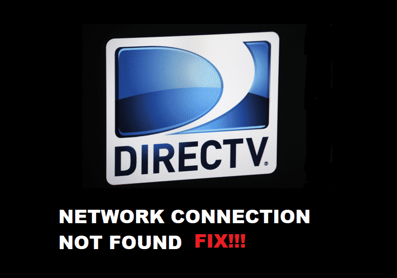 directv network connection not found please check cabling