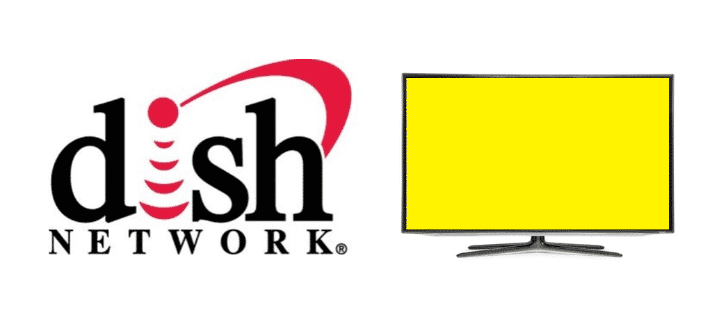 dish yellow screen