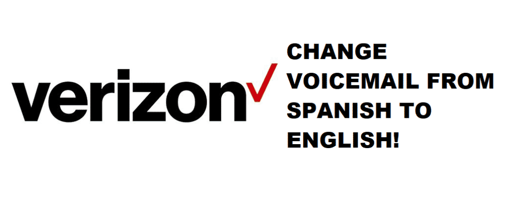 how to change voicemail from spanish to english