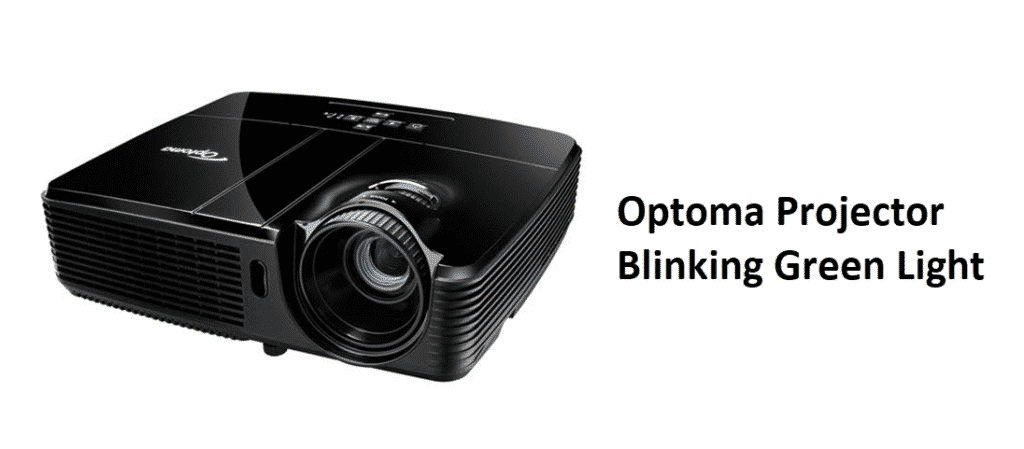 optoma projector blinking green light