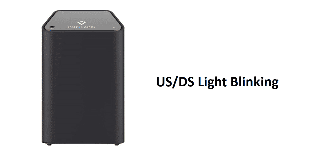 us/ds light blinking cox