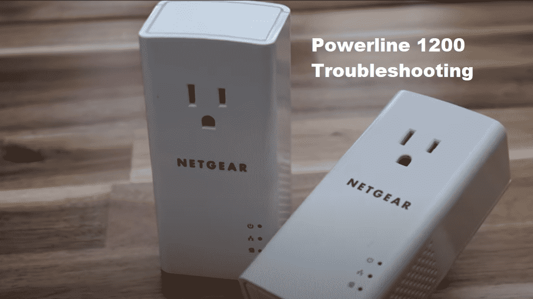 netgear powerline 1200 troubleshooting