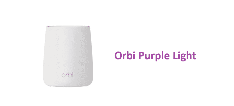 orbi purple light