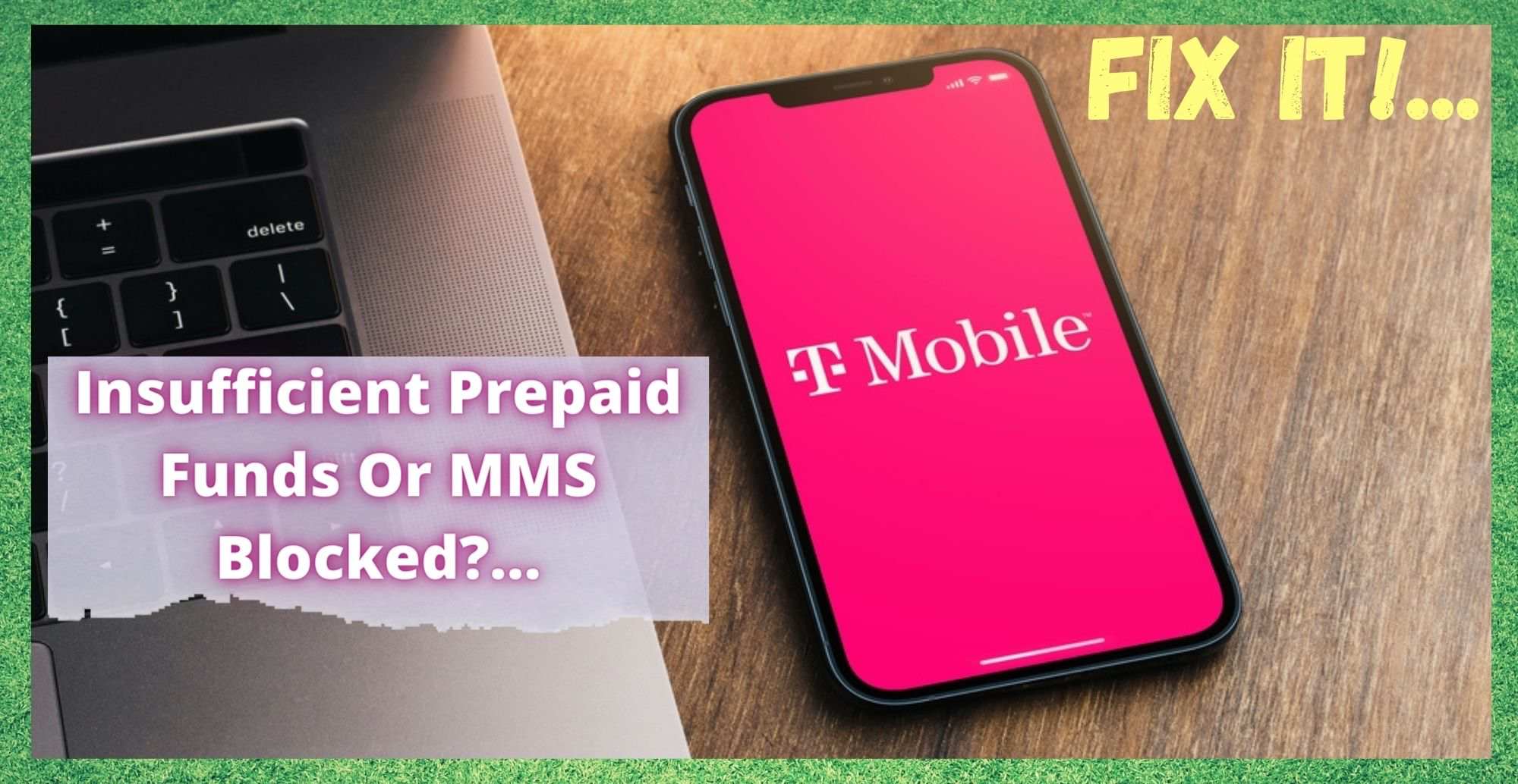 T-Mobile Insufficient Prepaid Funds Or MMS Blocked