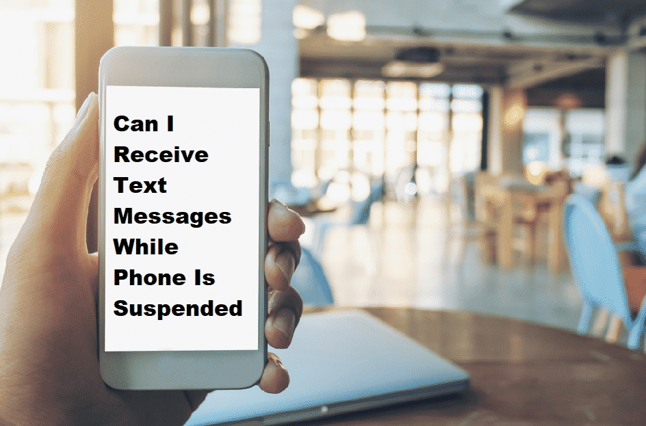 tmobile can i receive text messages while phone suspended