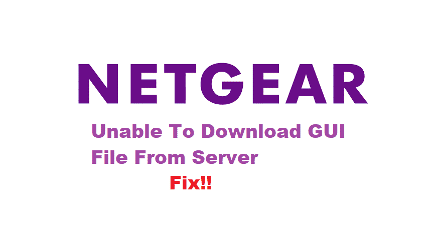unable to download gui language file from netgear server