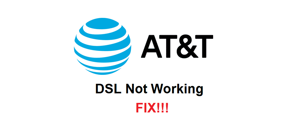 att dsl not working