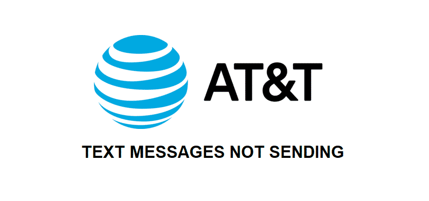 att text messages not sending