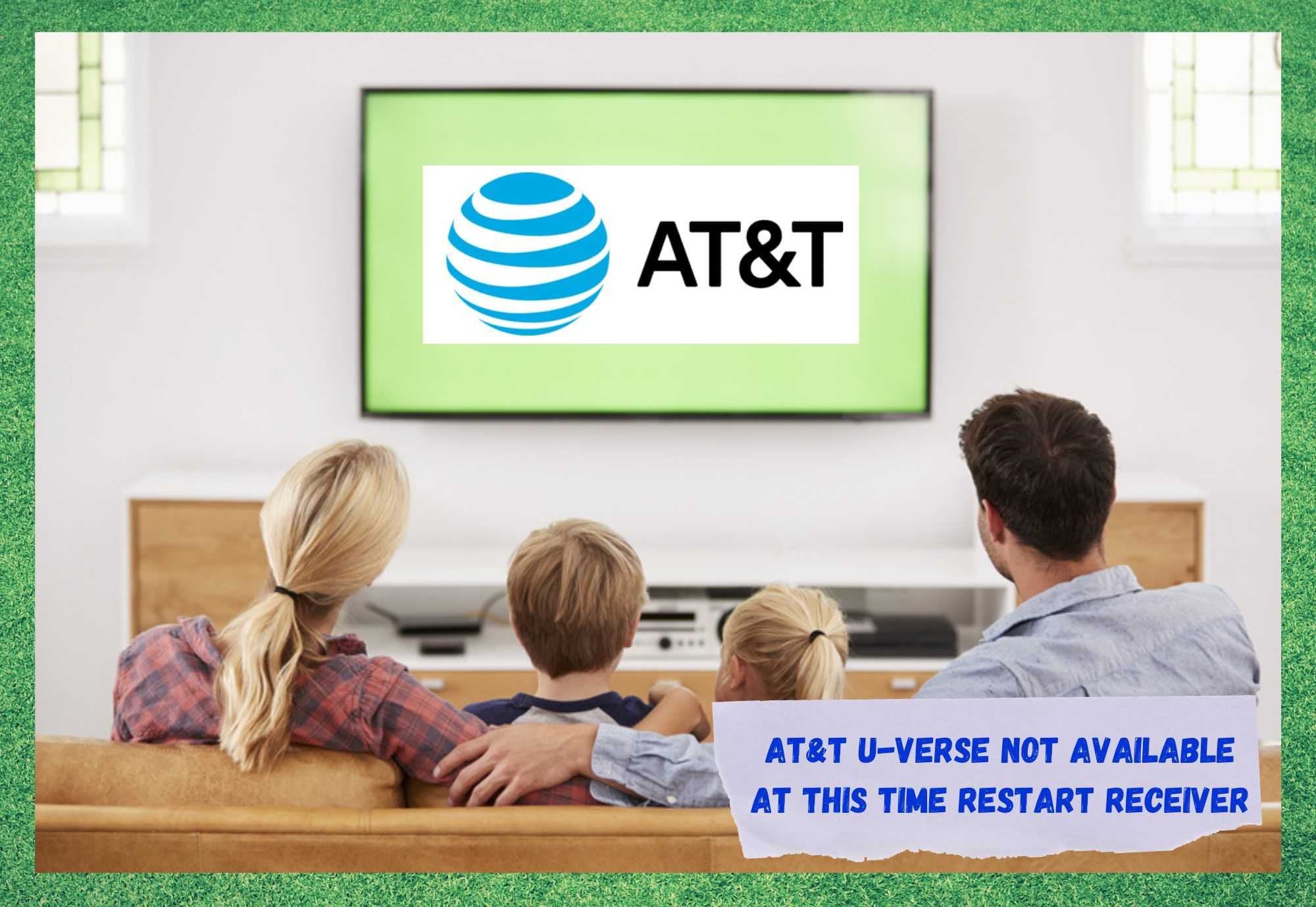 att u verse not available at this time restart receiver