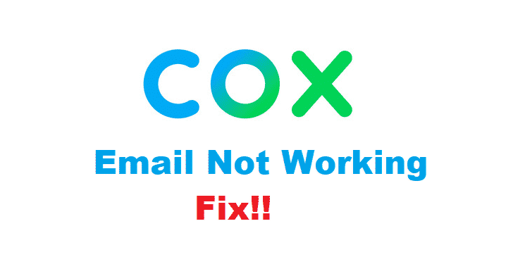 cox email not working
