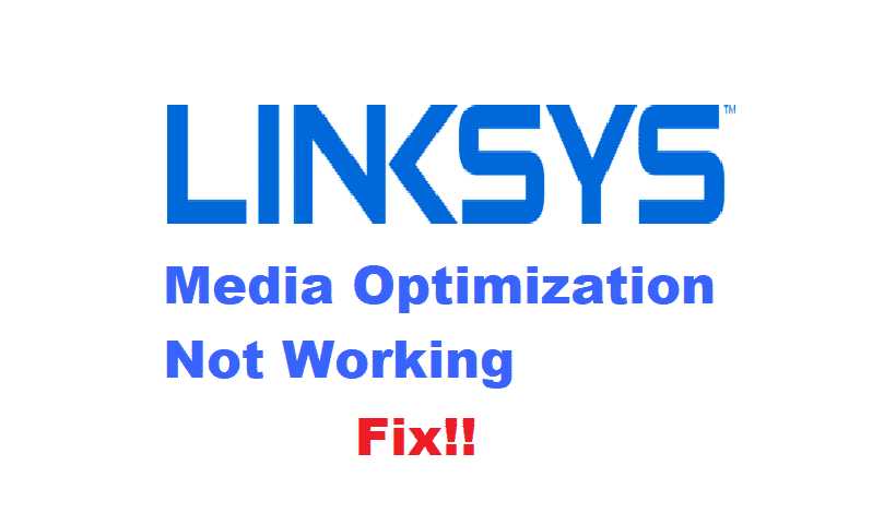 linksys media prioritization not working