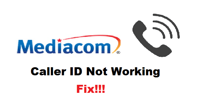mediacom caller id not working