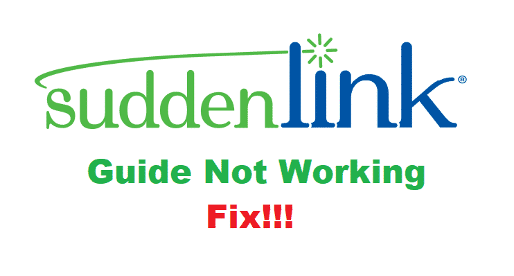 suddenlink guide not working
