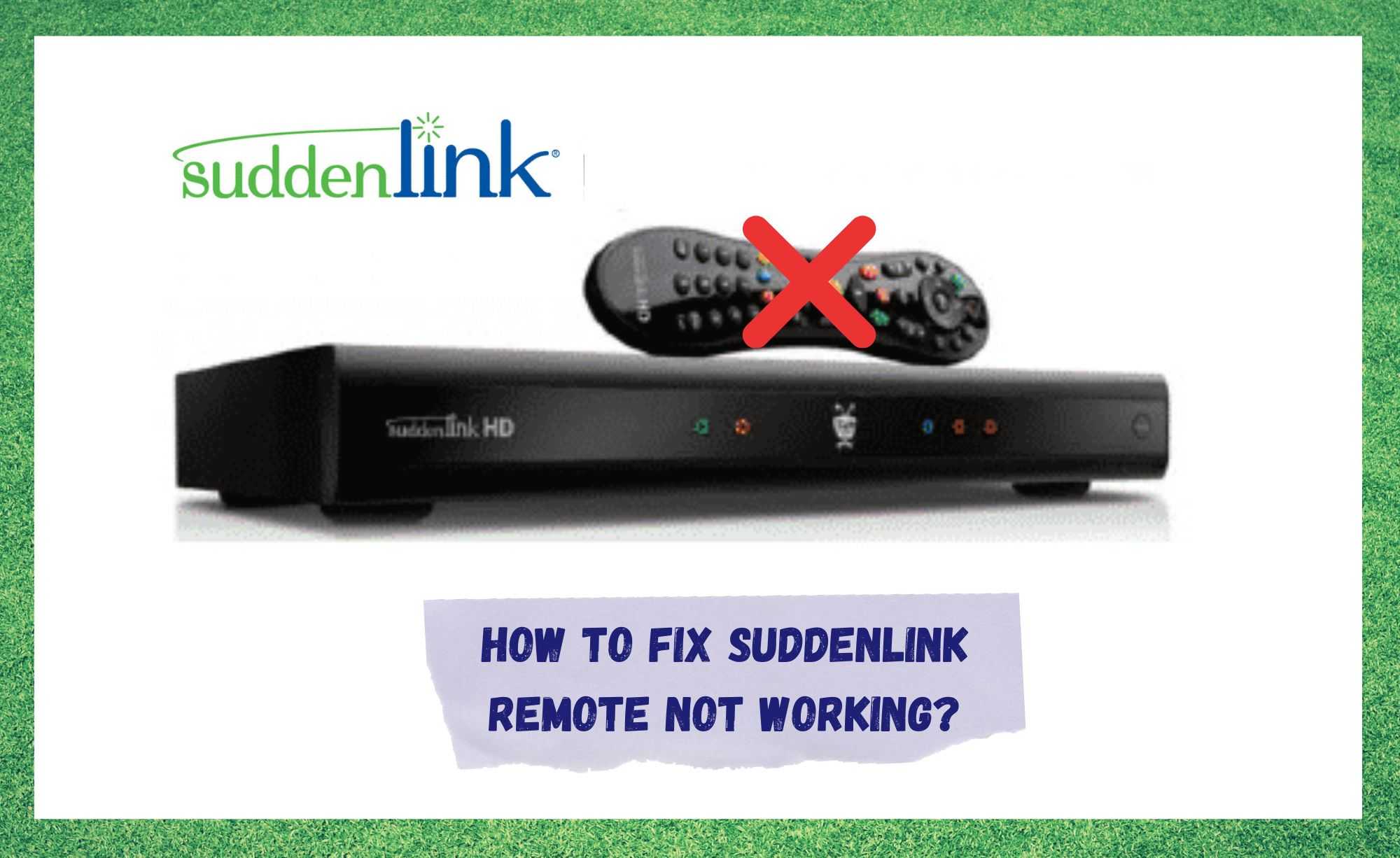suddenlink remote not working