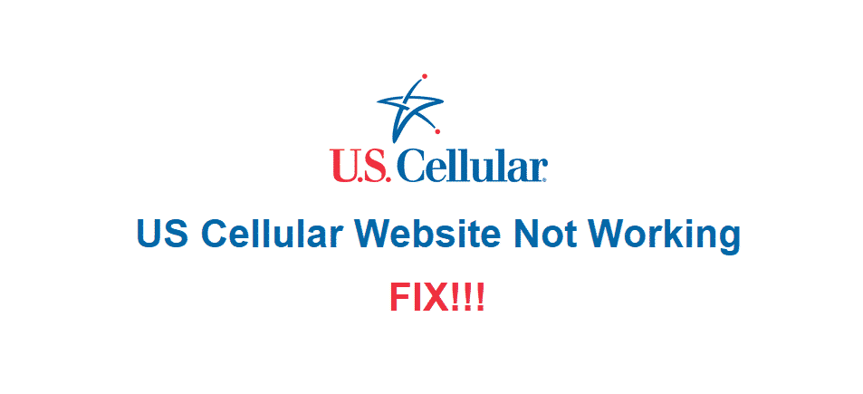 us cellular website not working