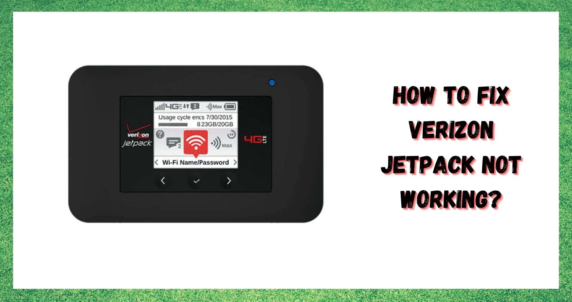 Verizon Jetpack 4G LTE Mobile Hotspot AC791L Prepaid