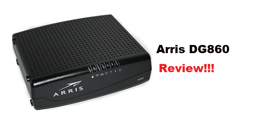 arris dg860 review