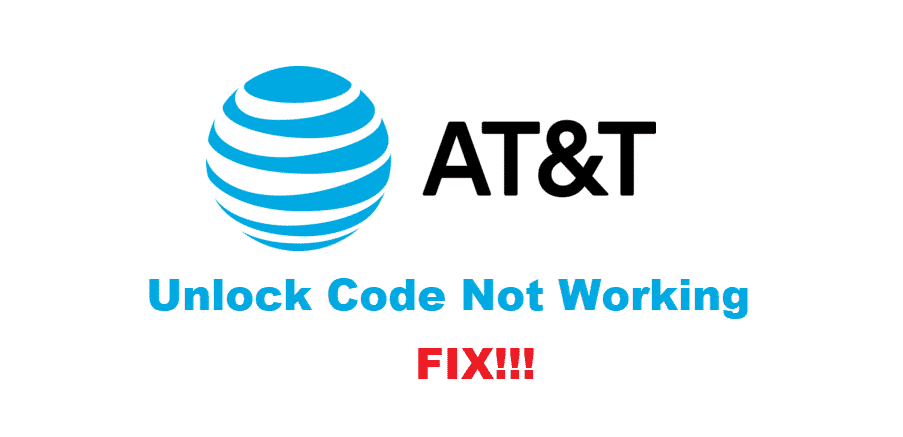 att network unlock code