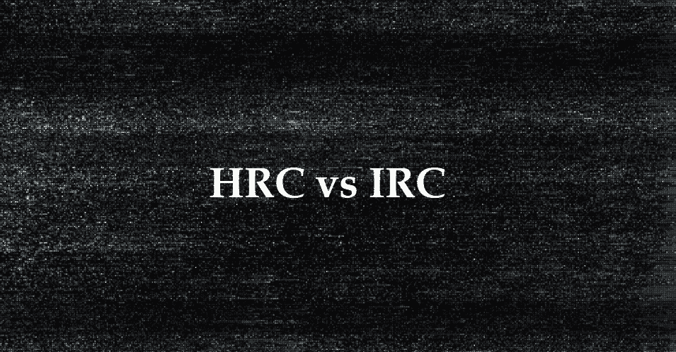 hrc 대 irc