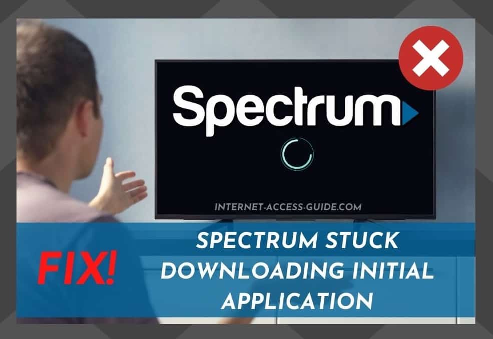 Spectrum Stuck Download Initial Application