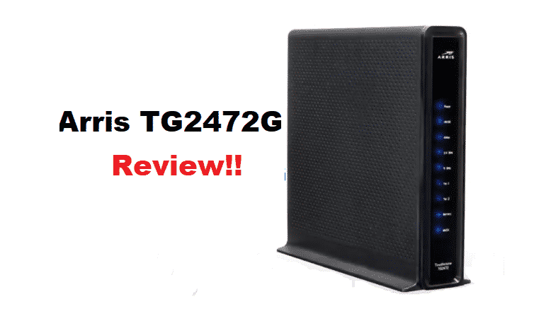 arris tg2472 review