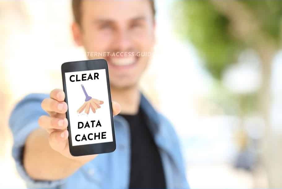 clear your messaging apps data and cache