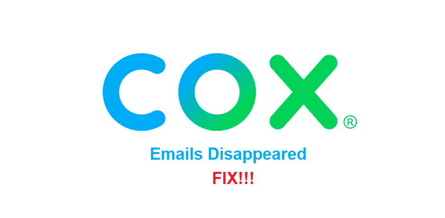 cox emails disappeared