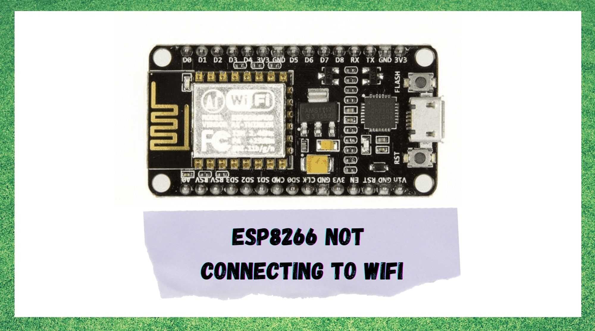 esp8266 not connecting to wifi