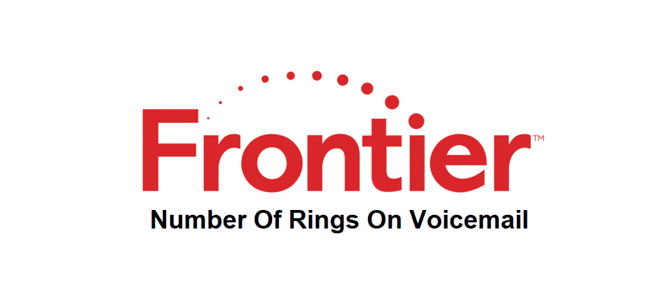 frontier voicemail number of rings