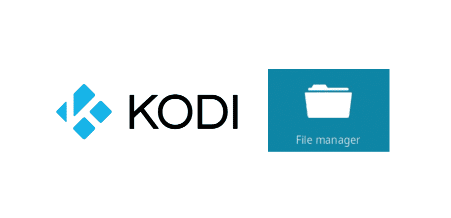 kodi file manager missing