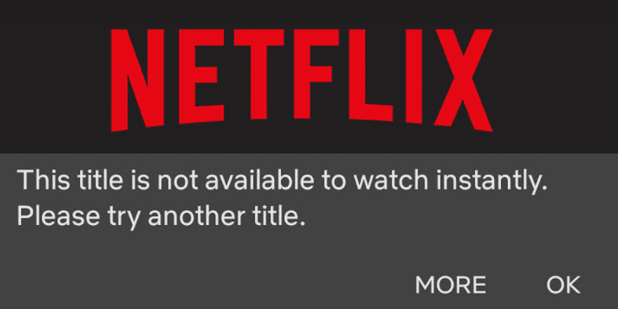 netflix this title is not available to watch instantly