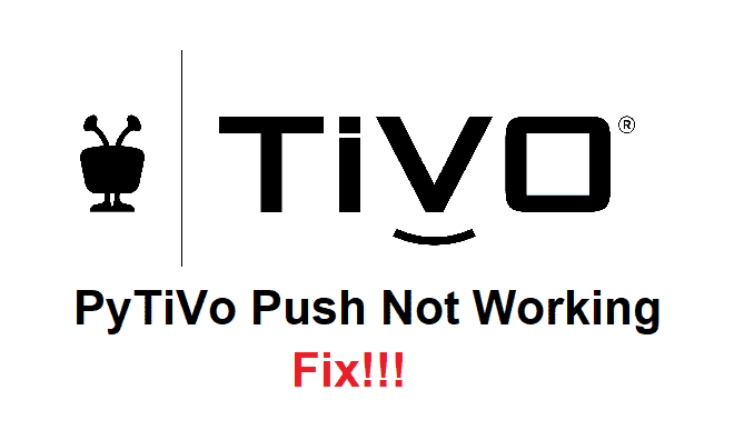 pytivo push not working