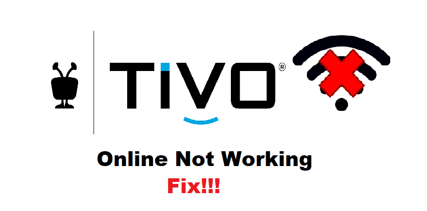 tivo online not working