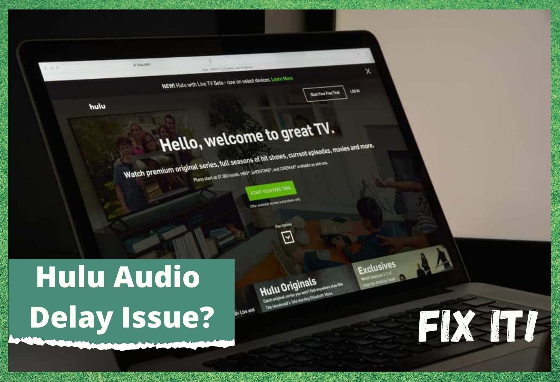 hulu audio delay