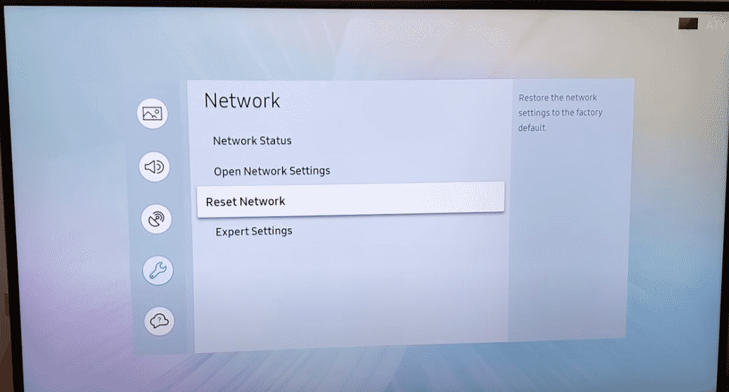 samsung tv unable to connect to server