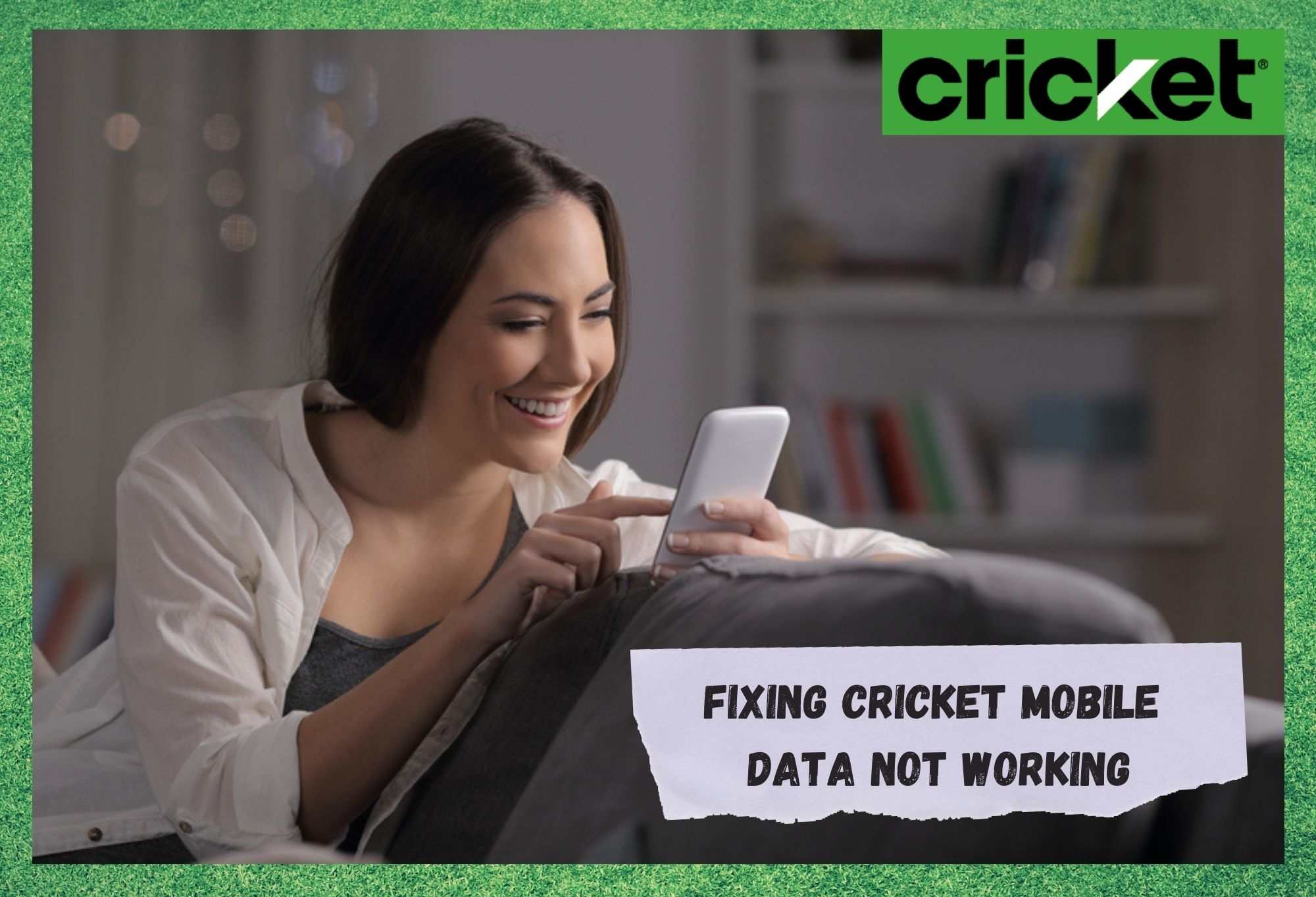 cricket mobile data not working