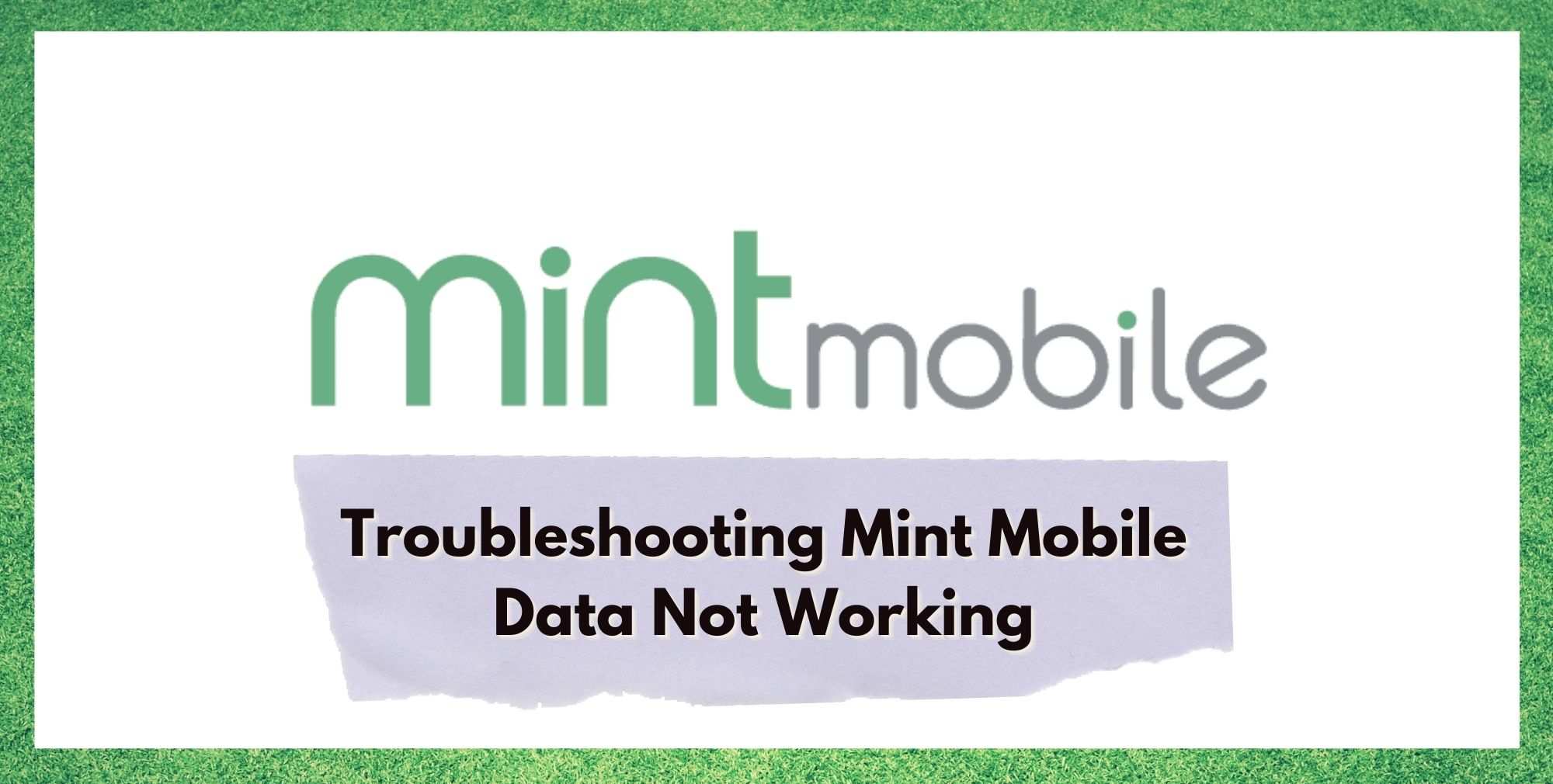 mint mobile data not working