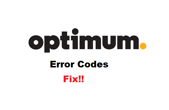 optimum error code