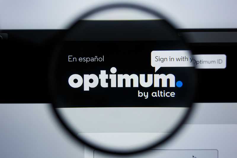 Optimum official webpage and subscribe