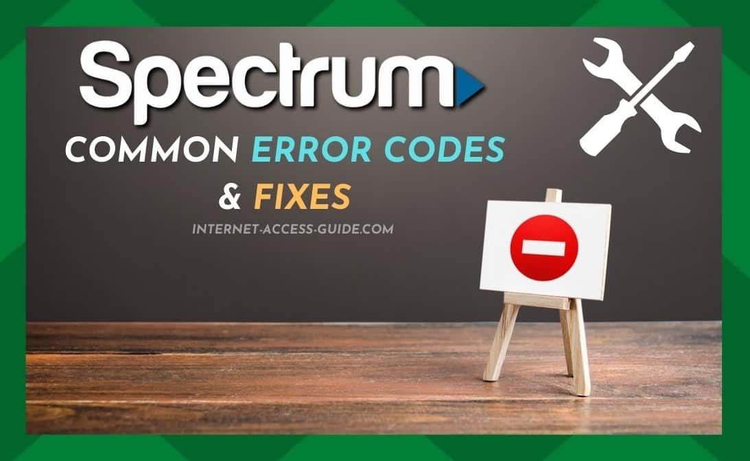 Spectrum App Error Codes